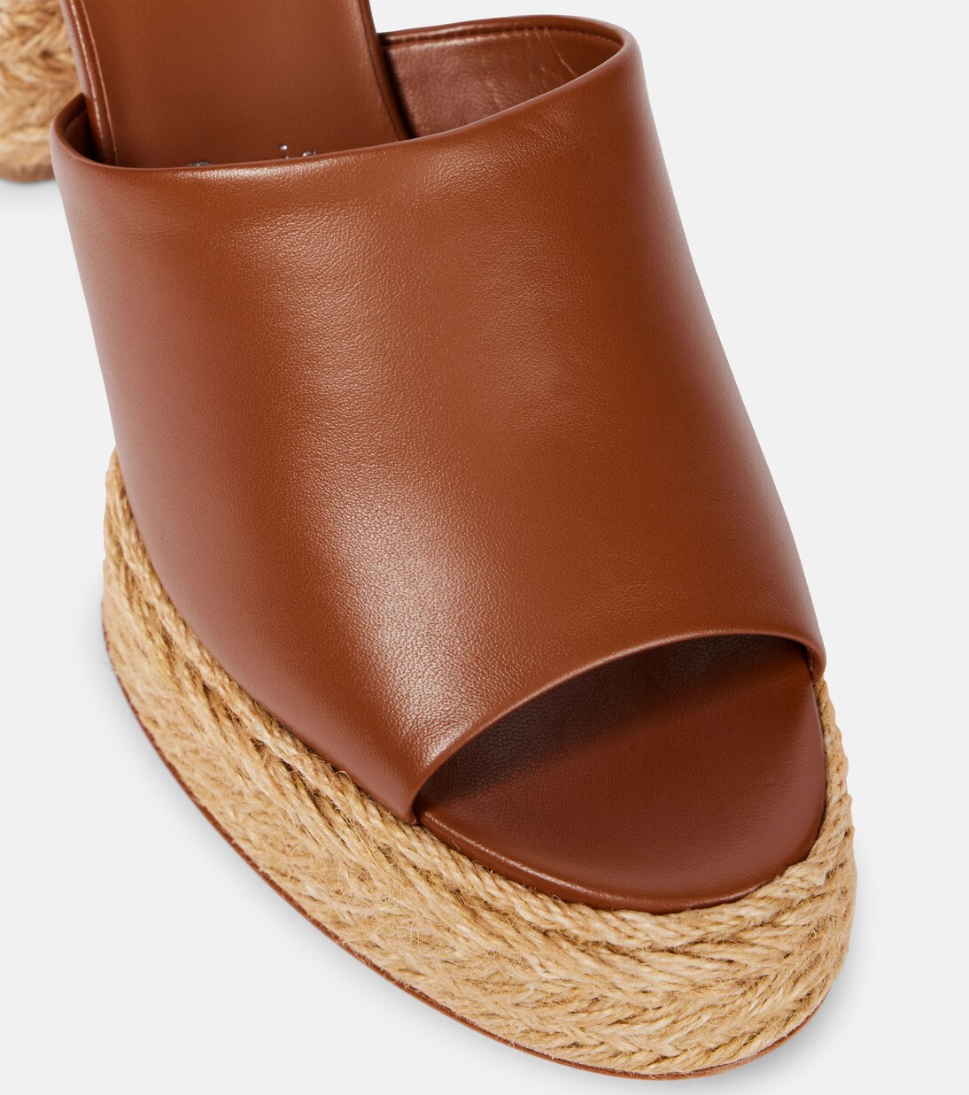 Calakala 85 leather platform mules | Christian Louboutin