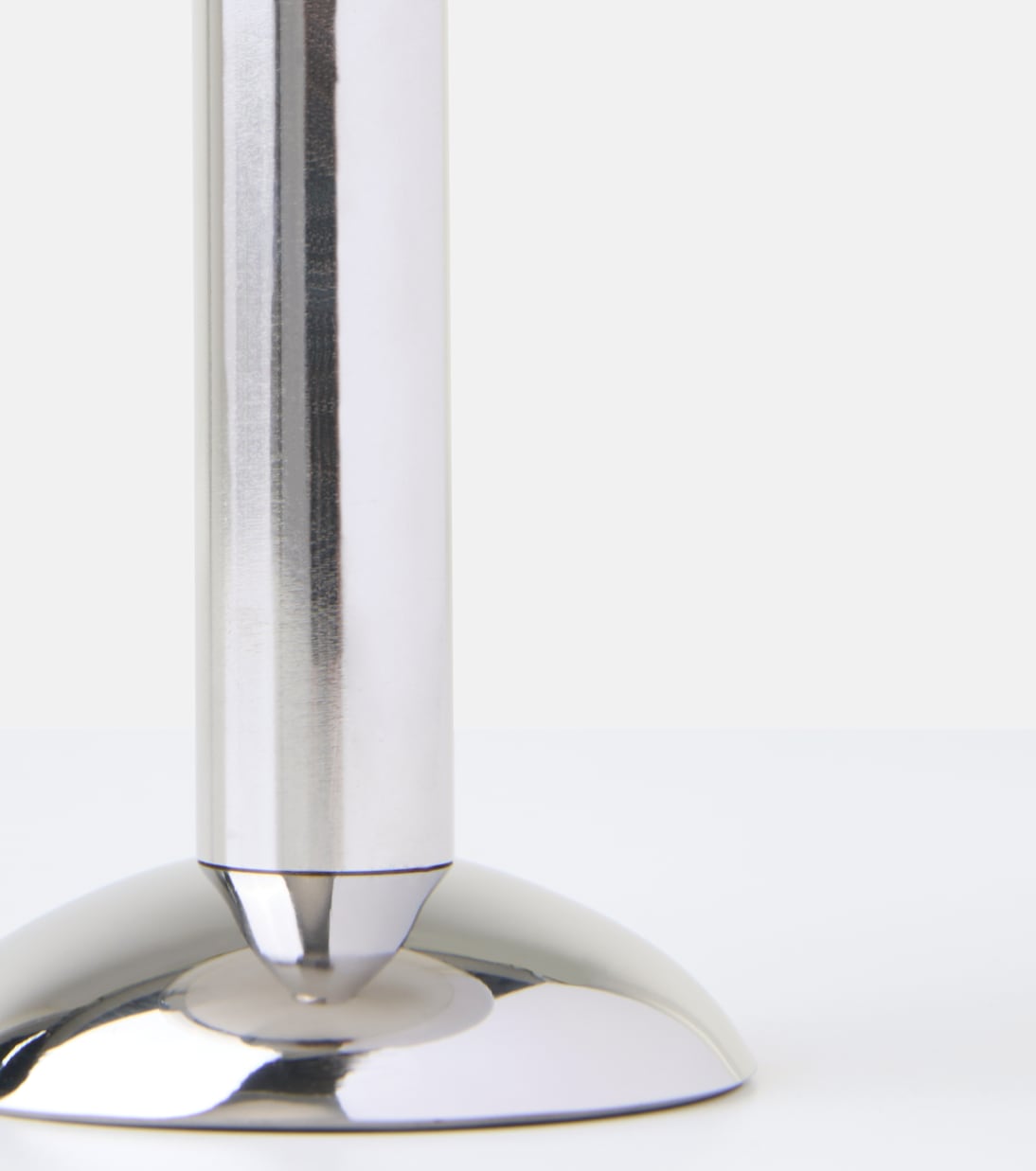 Tall stainless steel champagne coupe glass | Louise Roe