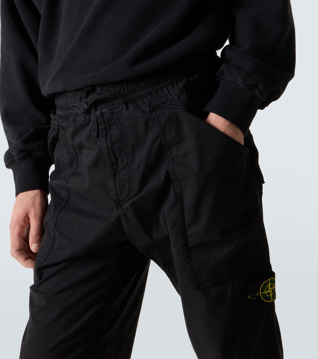 Hose Compass aus Twill | Stone Island