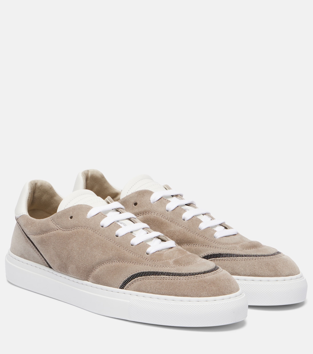 Monili suede sneakers | Brunello Cucinelli