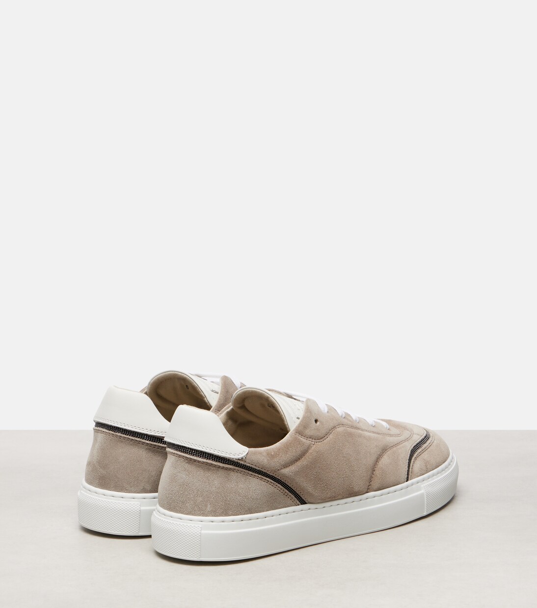 Monili suede sneakers | Brunello Cucinelli