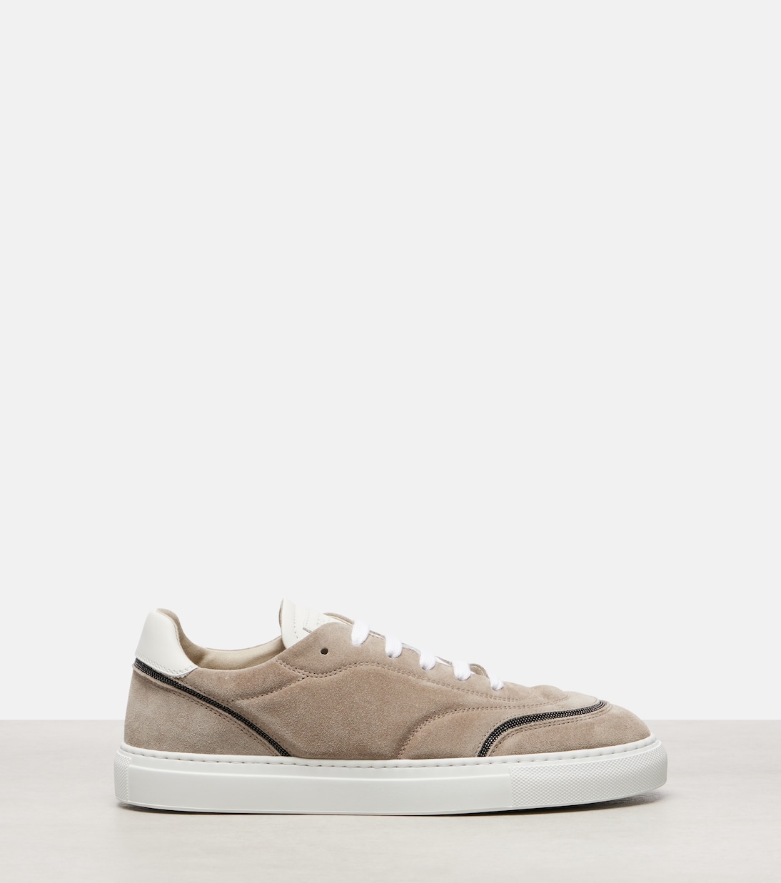 Monili suede sneakers | Brunello Cucinelli