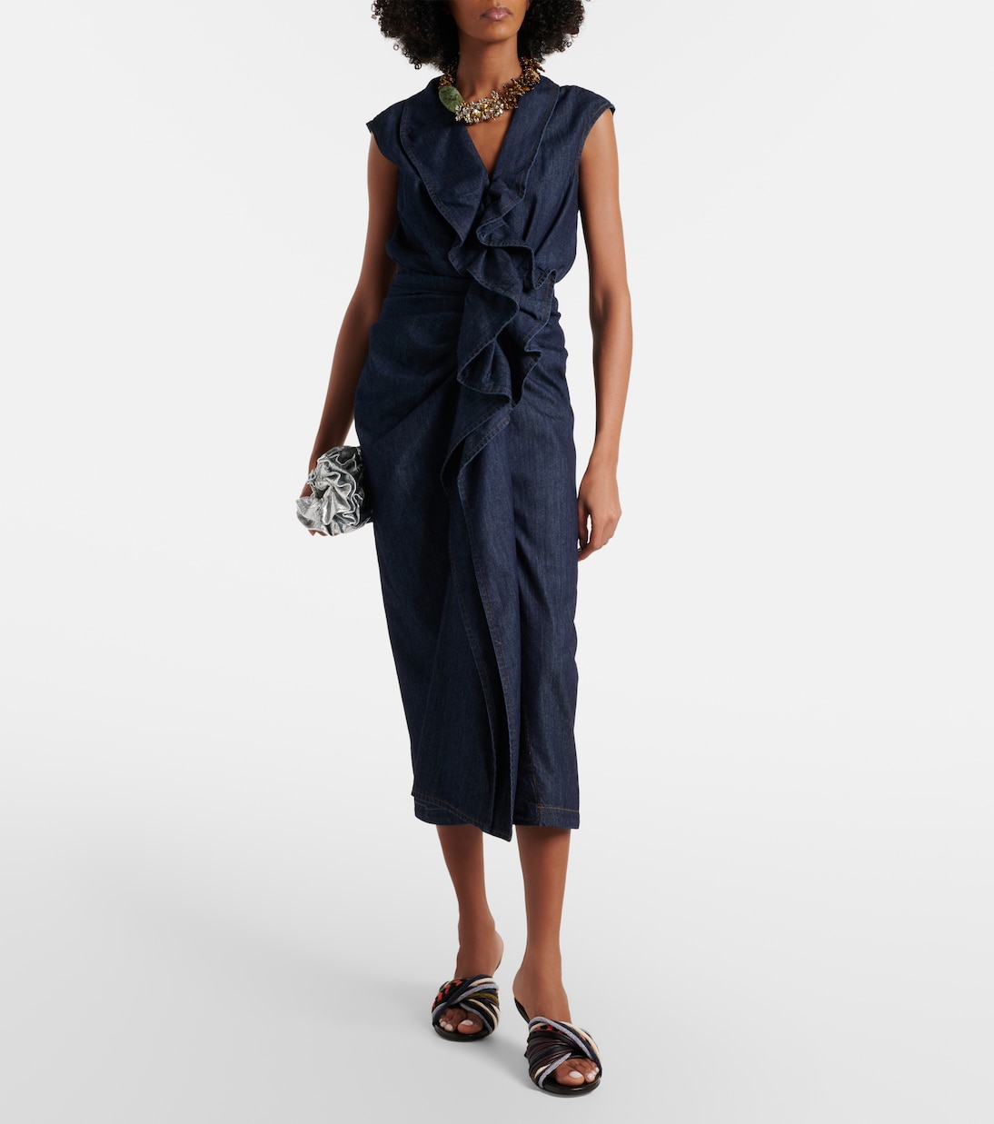 Wedge-Pantoletten 75 | Dries Van Noten