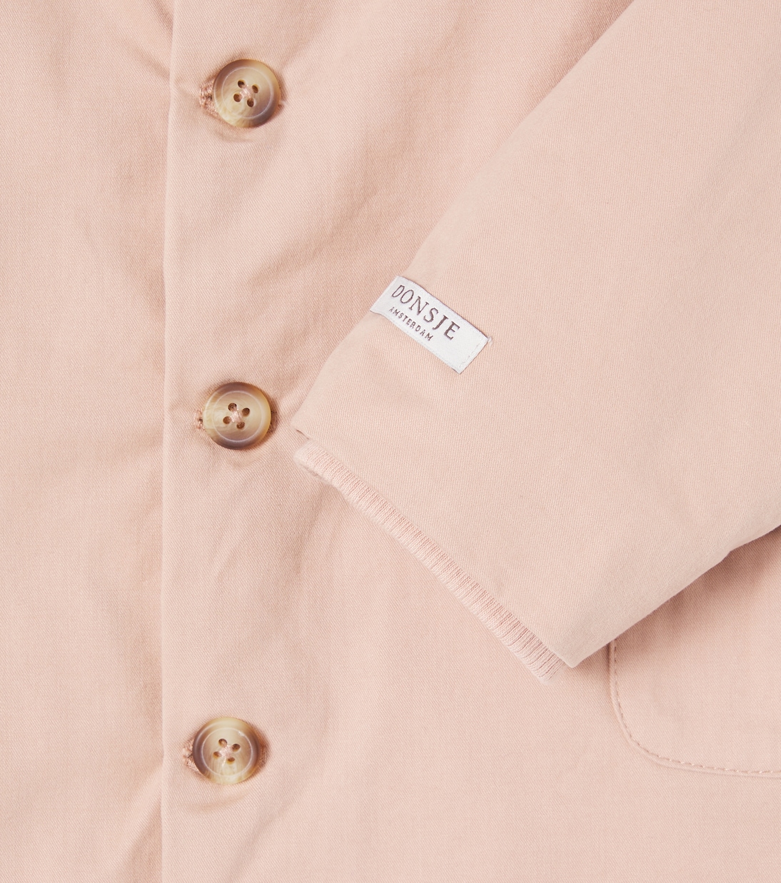 Baby Tjarda ruffled cotton jacket | Donsje