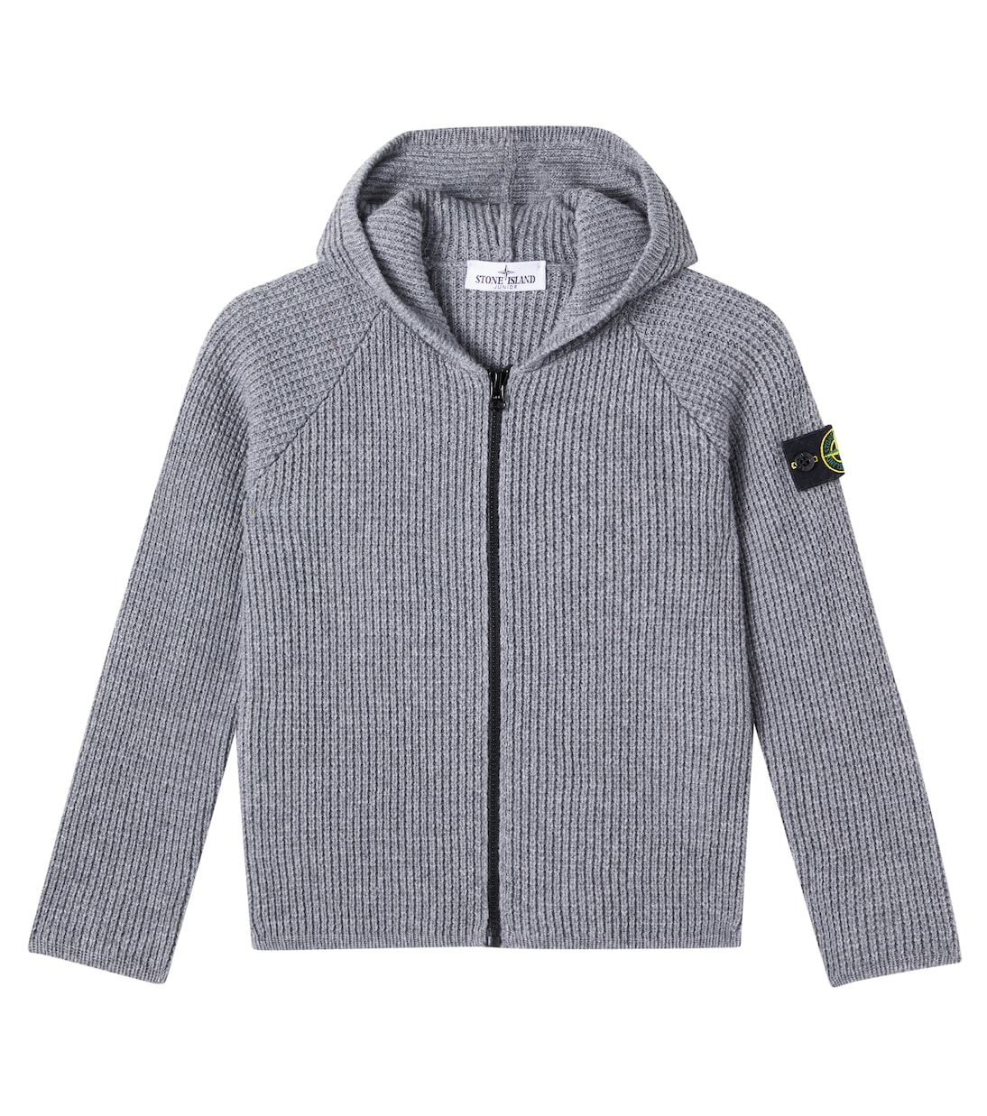 Compass zip-up sweater | Stone Island Junior