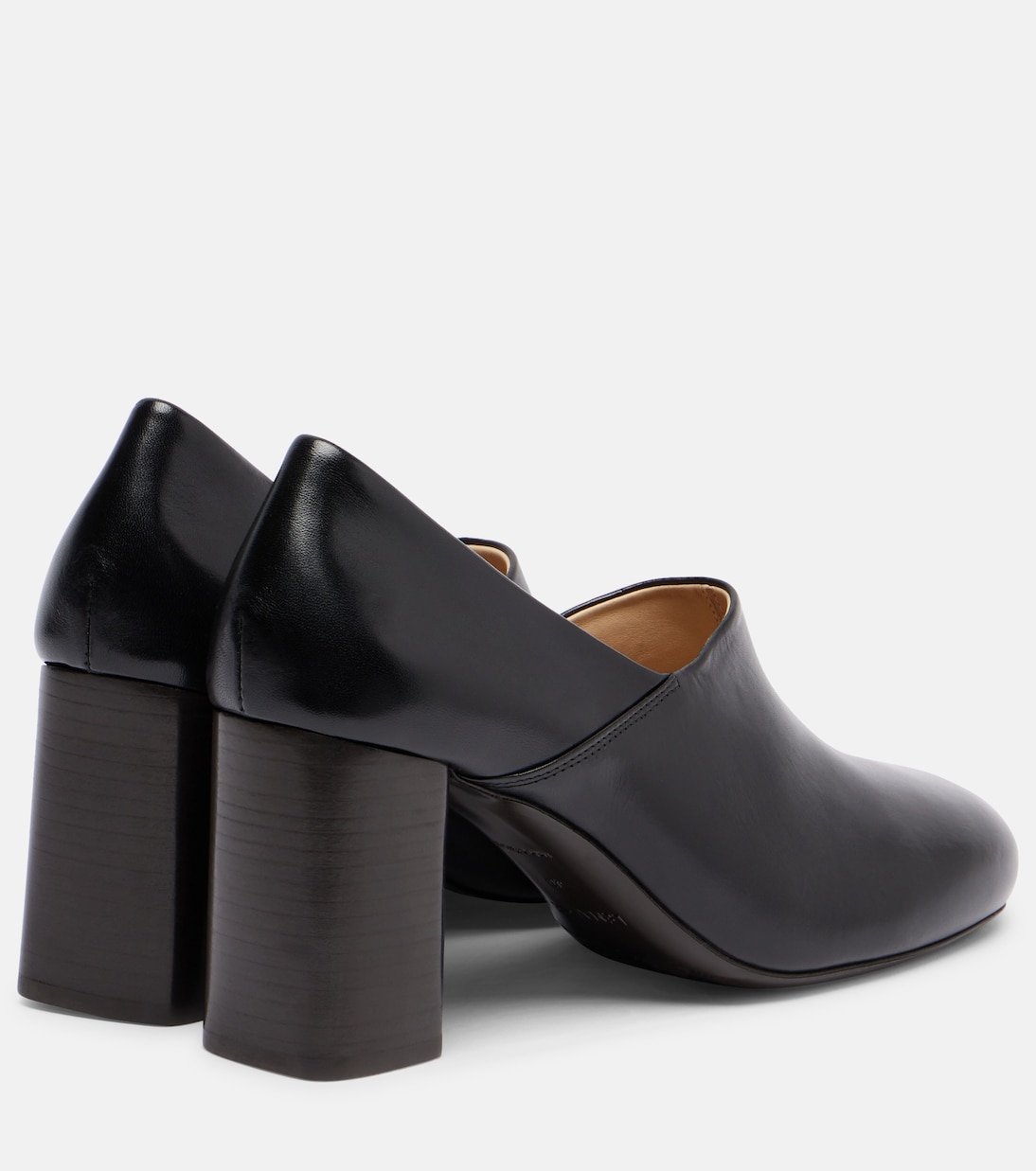 Anatomic 80 leather pumps | Lemaire