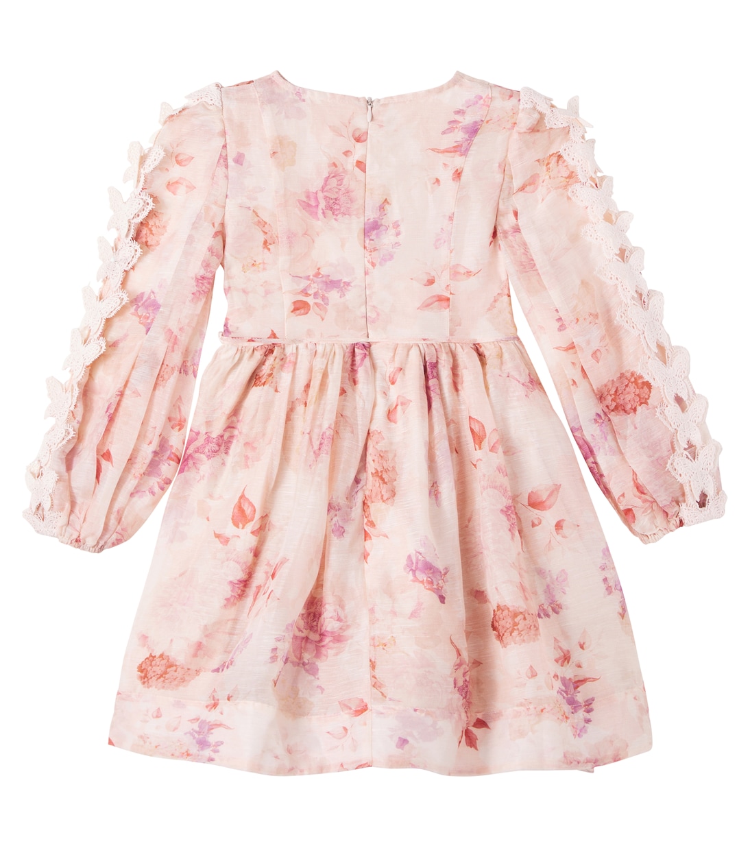 Alice floral linen and silk dress | Petite Amalie  