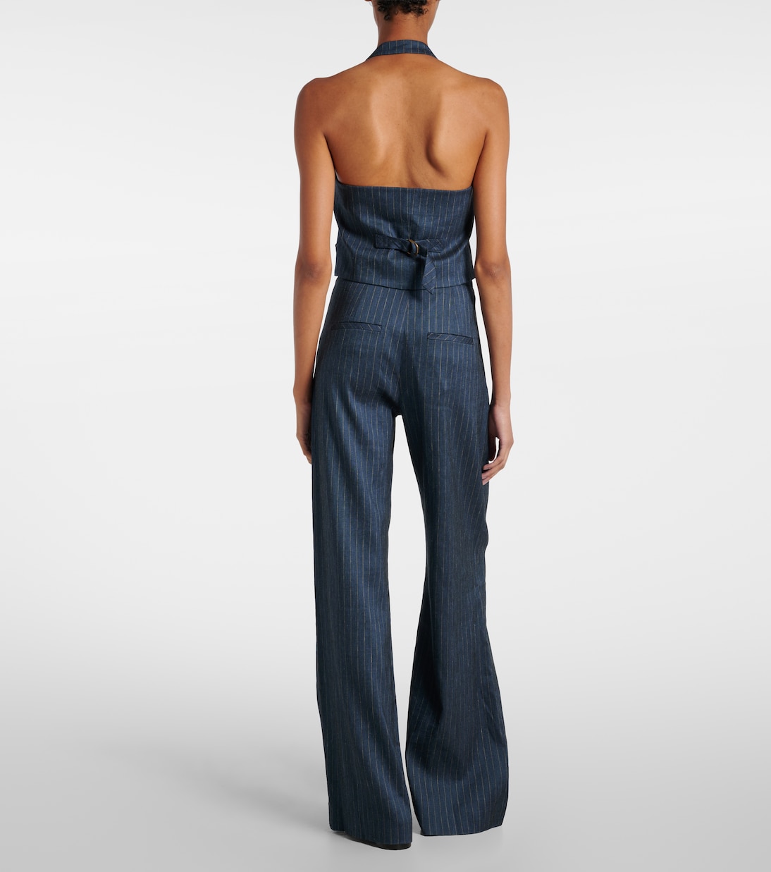 Weste Arabella aus einem Leinengemisch | Veronica Beard