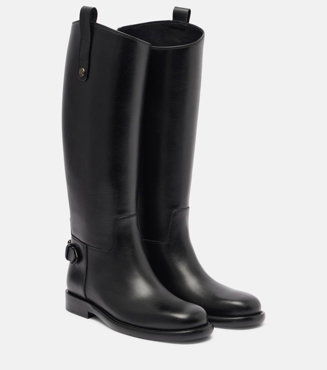 Cavalier leather knee-high boots | Burberry