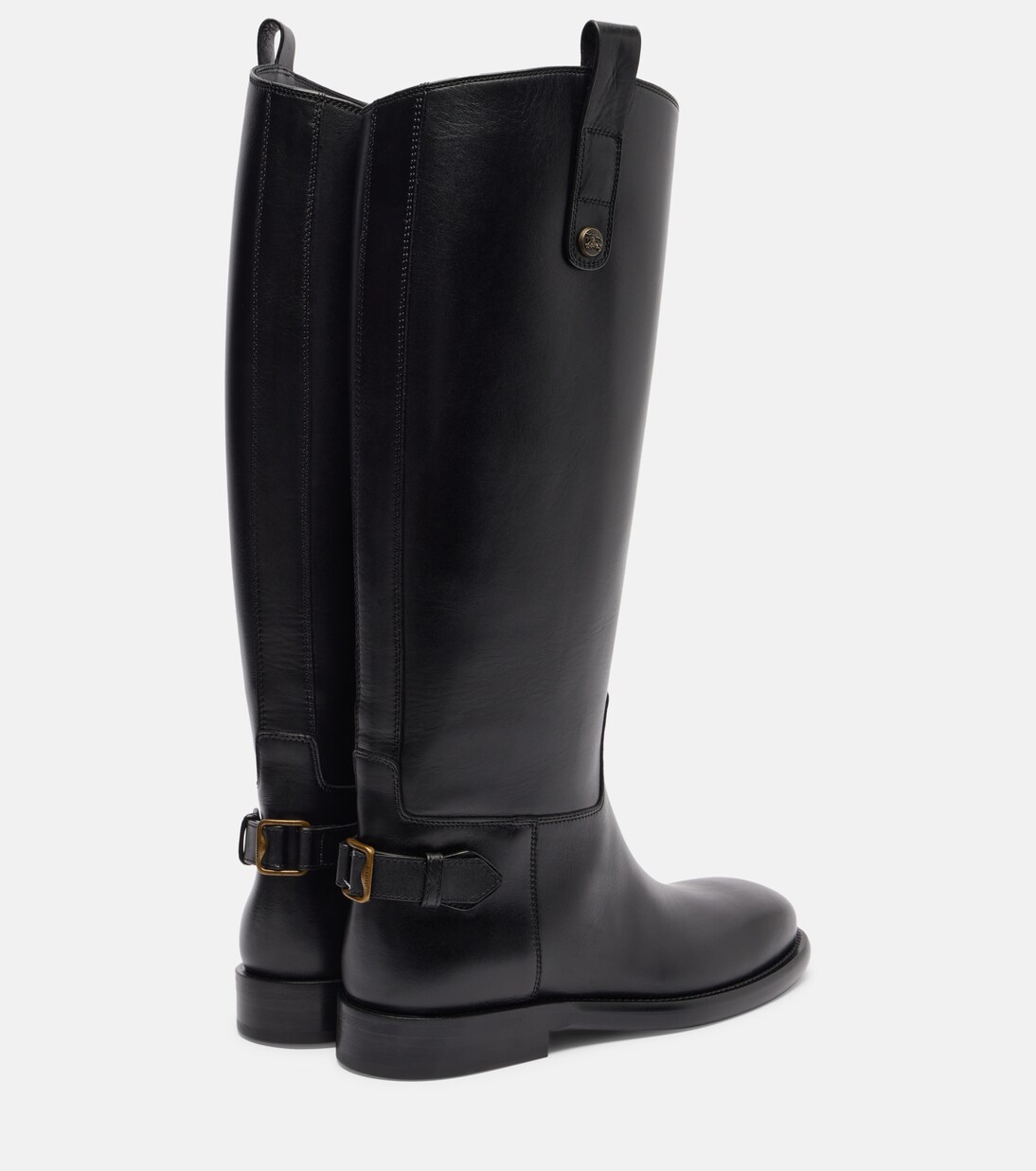 Cavalier leather knee-high boots | Burberry