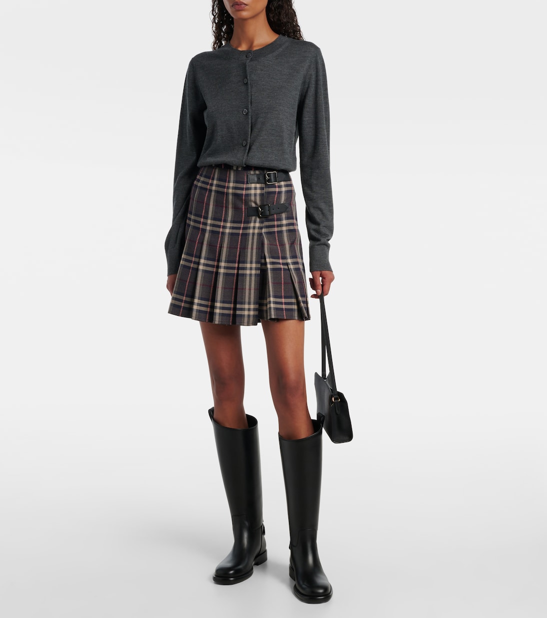 Cavalier leather knee-high boots | Burberry