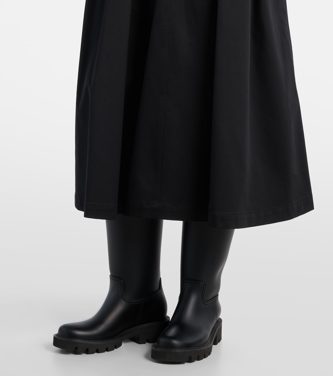 Cotton midi skirt | Moncler