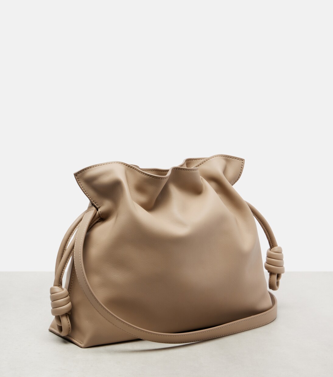 Flamenco M号皮革托特包 | Loewe