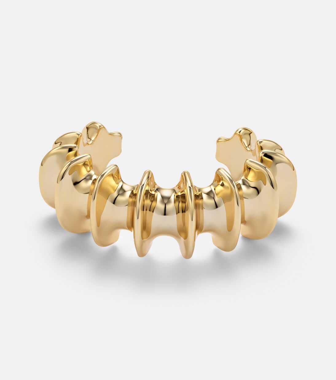 Murphy gold-plated cuff bracelet | Jennifer Fisher