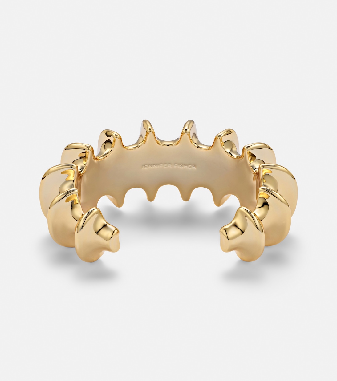 Murphy gold-plated cuff bracelet | Jennifer Fisher