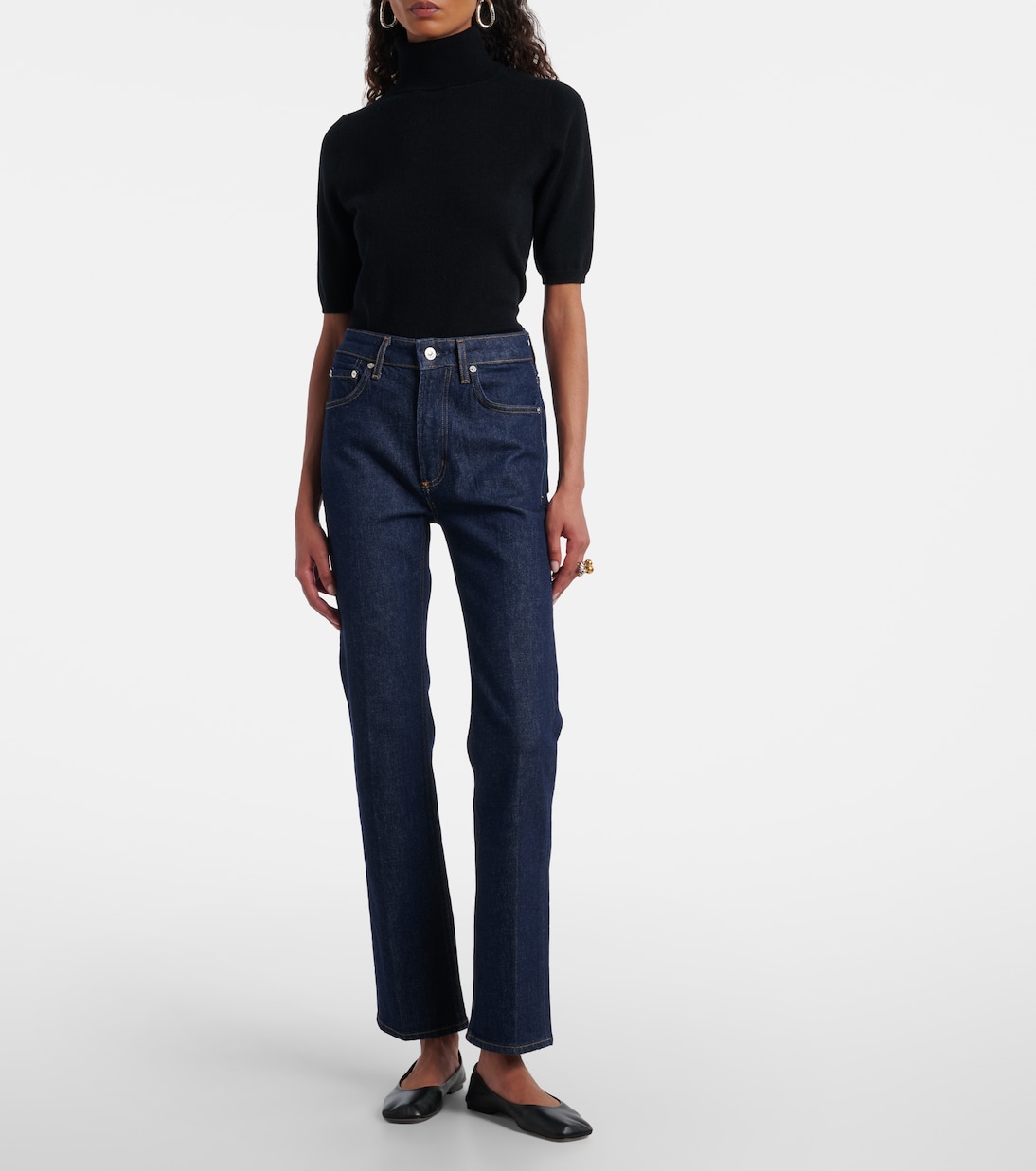 Zurie high-rise straight jeans | Citizens of Humanity