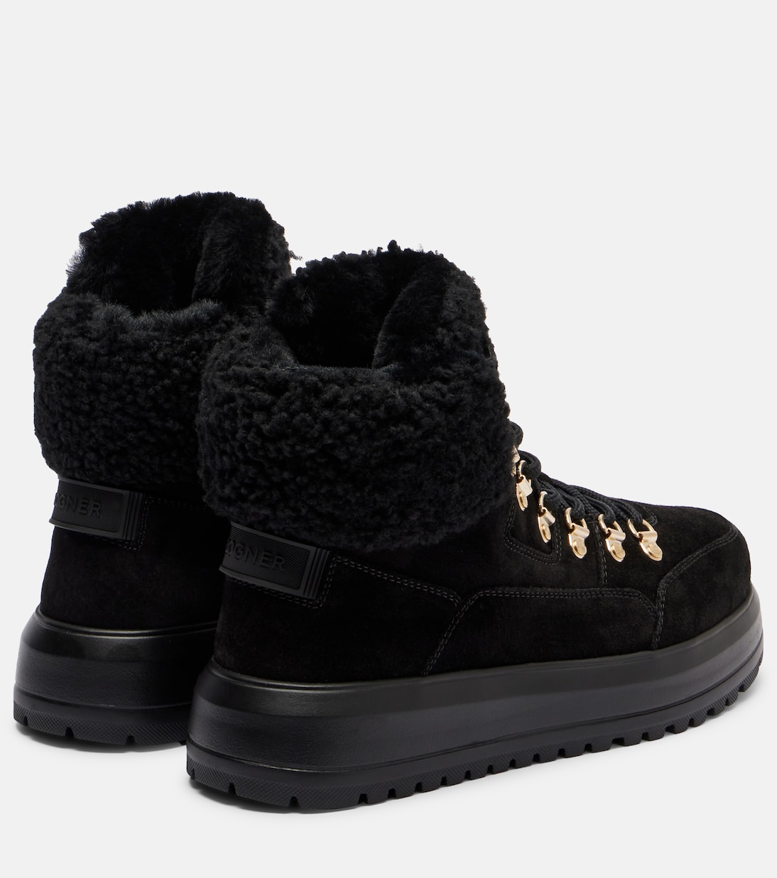 Schnürstiefel Antwerp 23B aus Veloursleder | Bogner