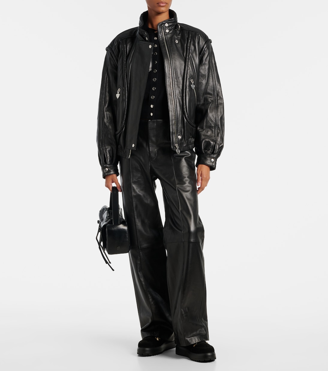 Schnürstiefel Antwerp 23B aus Veloursleder | Bogner