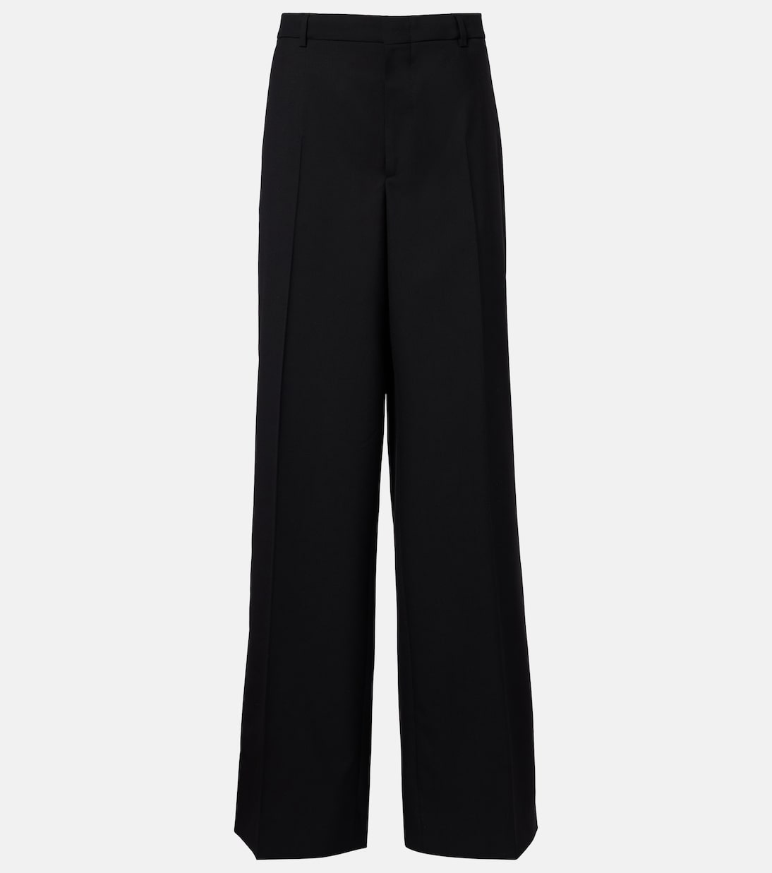 Pantalon droit à taille haute en laine | Gucci