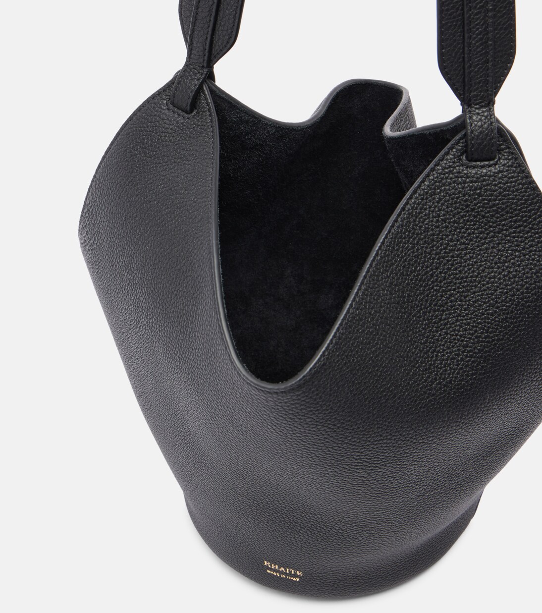 Lotus Mini leather tote bag | Khaite