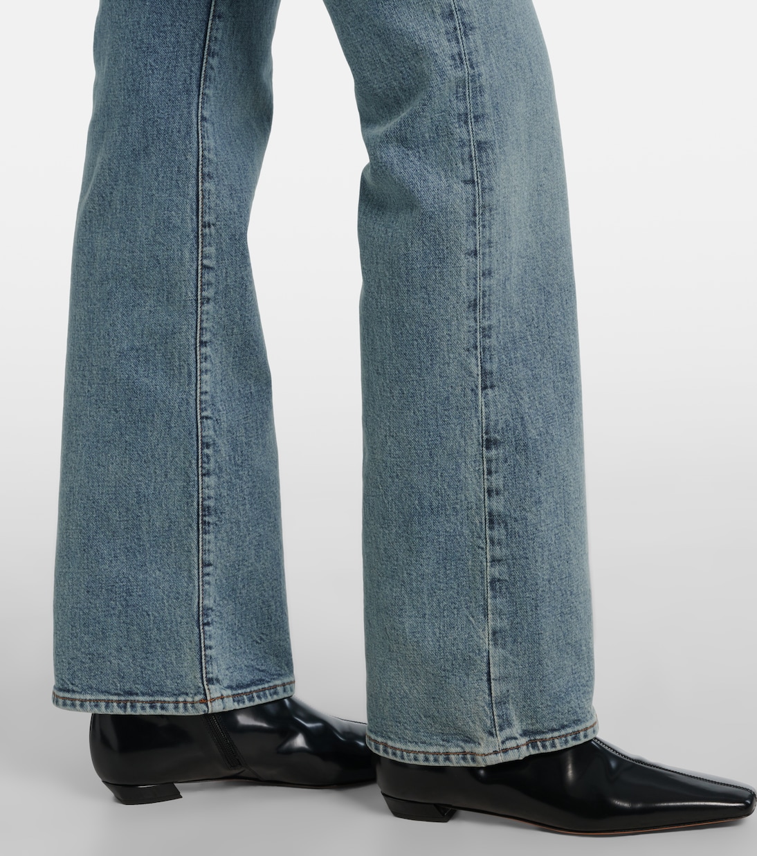 Le Pixie low-rise flared jeans | Frame