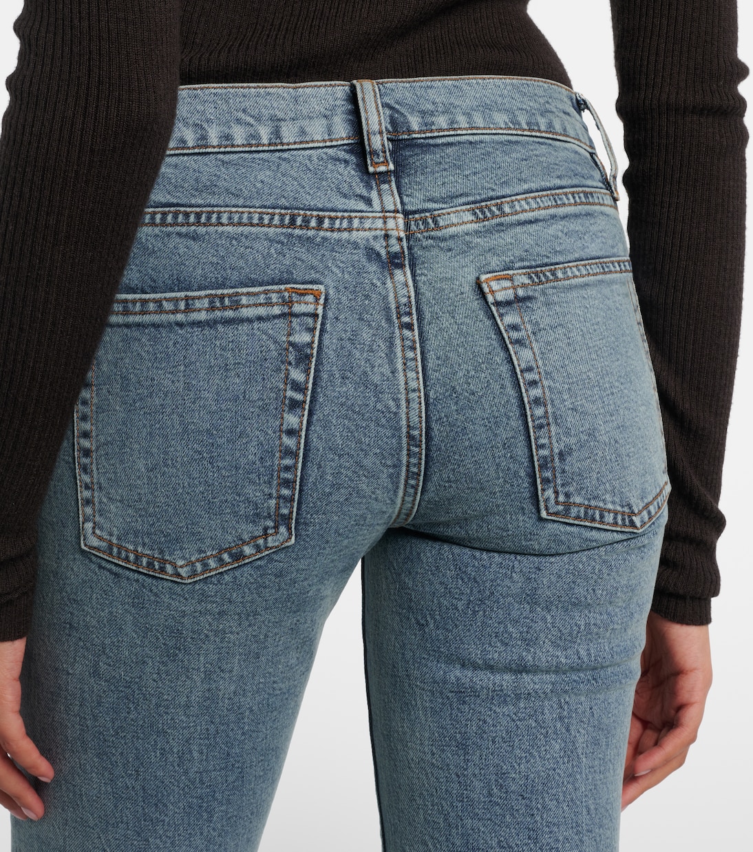 Le Pixie low-rise flared jeans | Frame
