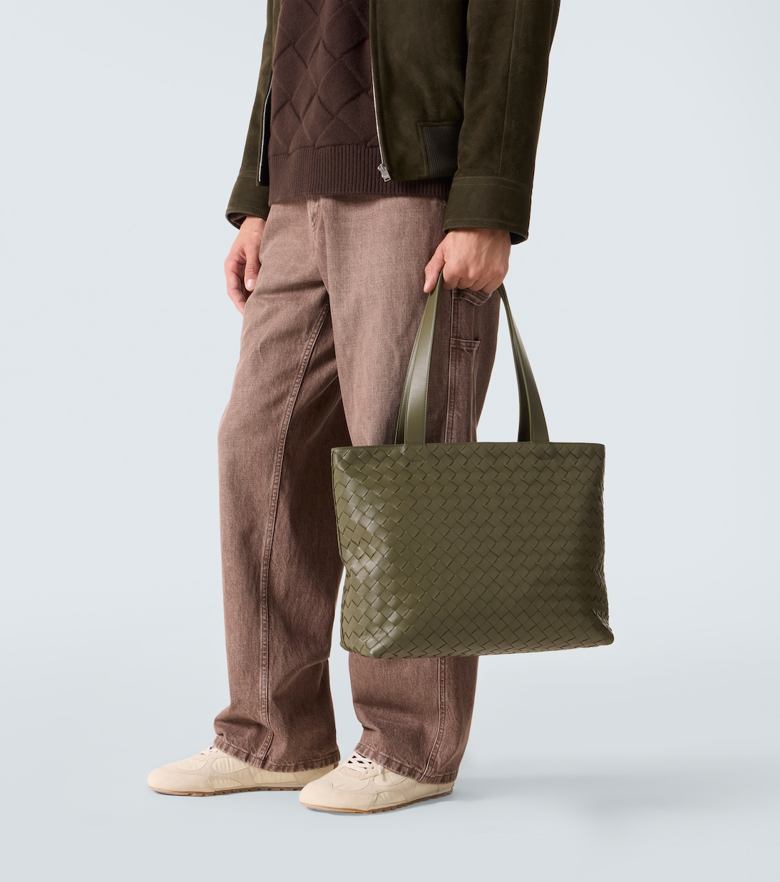Tote Bag Intrecciato Small aus Leder | Bottega Veneta