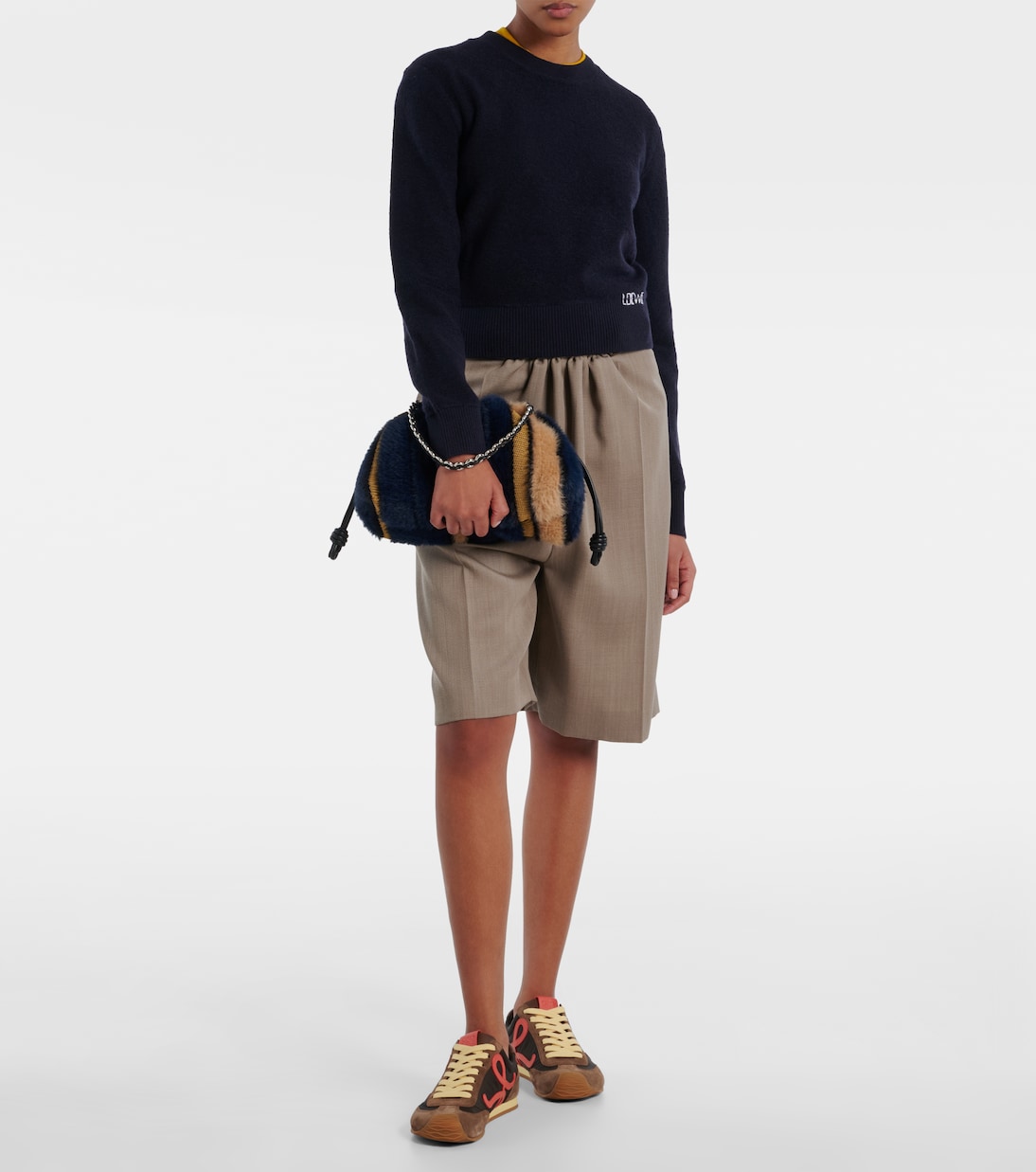 x Louis Wain clutch Flamenco Medium | Loewe