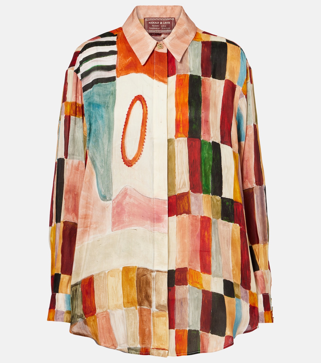 X LRNCE Hemd Marjorelle aus Leinen und Seide | Alémais