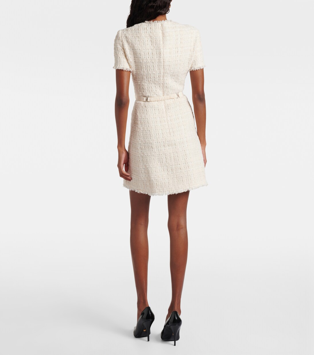 Robe Medusa '95 en tweed de coton mélangé | Versace