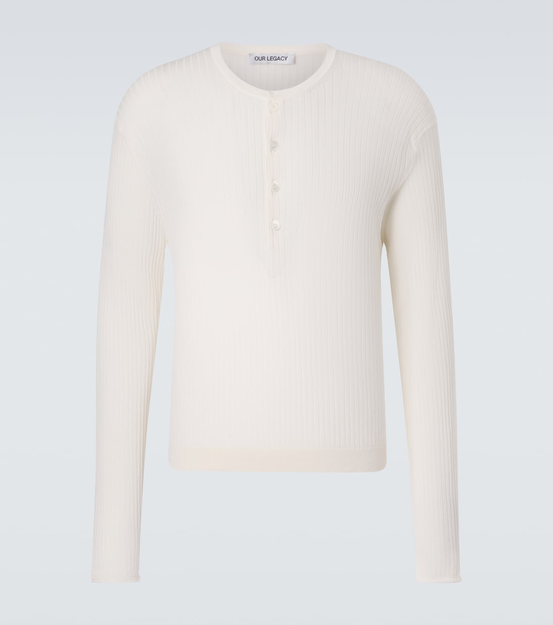 Henley-Top Fine aus Baumwolle | Our Legacy