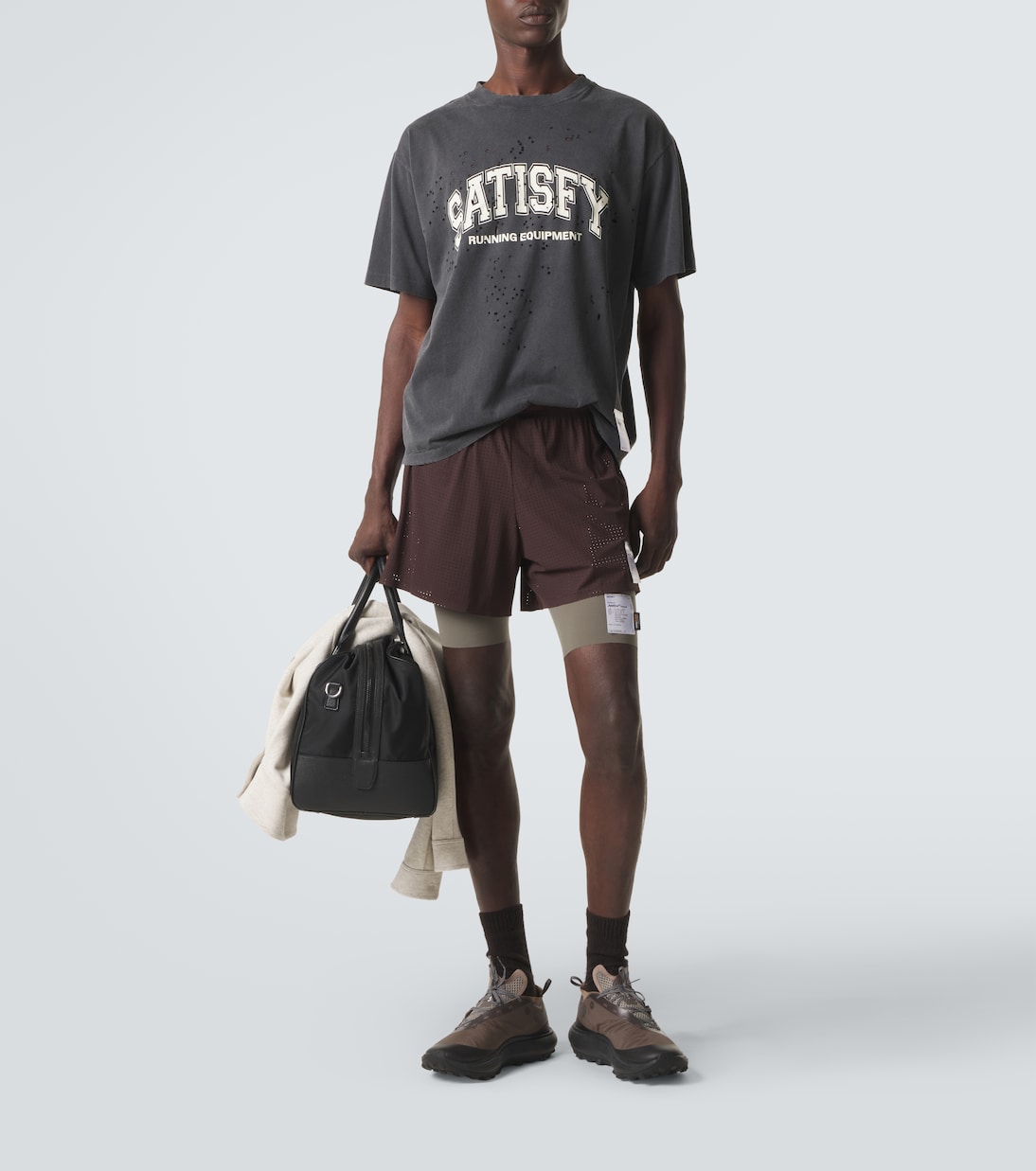 MothTech printed cotton jersey T-Shirt | Satisfy