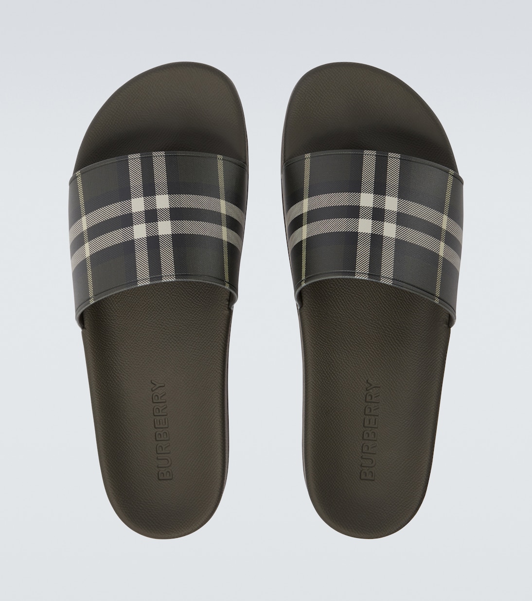 Burberry Check slides | Burberry