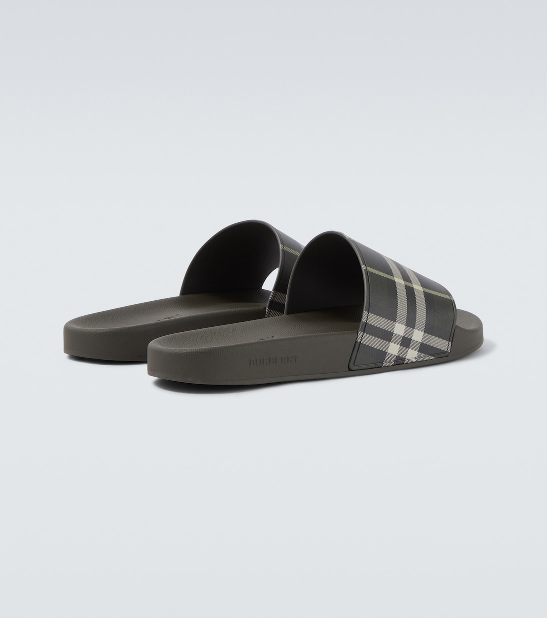 Burberry Check slides | Burberry