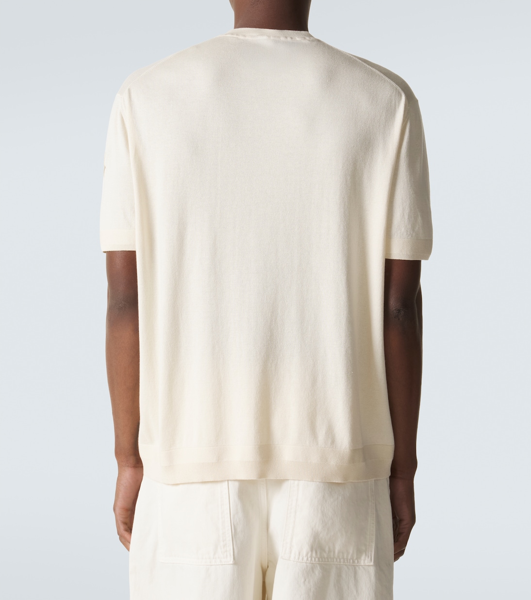 실크 코튼 티셔츠 | Moncler