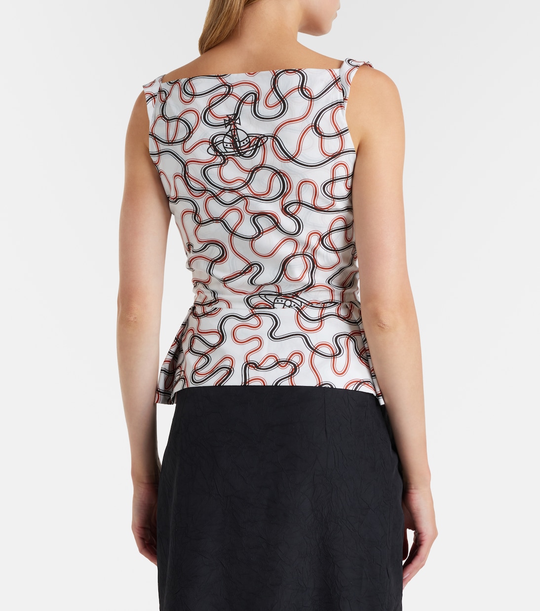 Monday printed cotton vest | Vivienne Westwood
