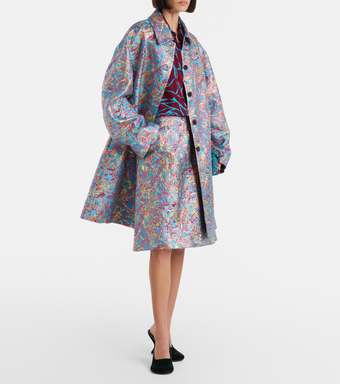 Brocade coat | Dries Van Noten