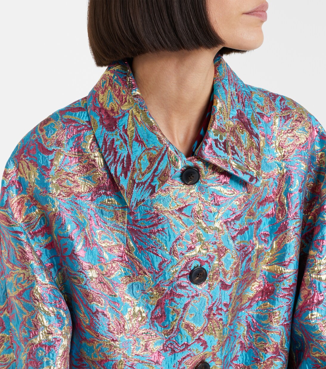 Brocade coat | Dries Van Noten
