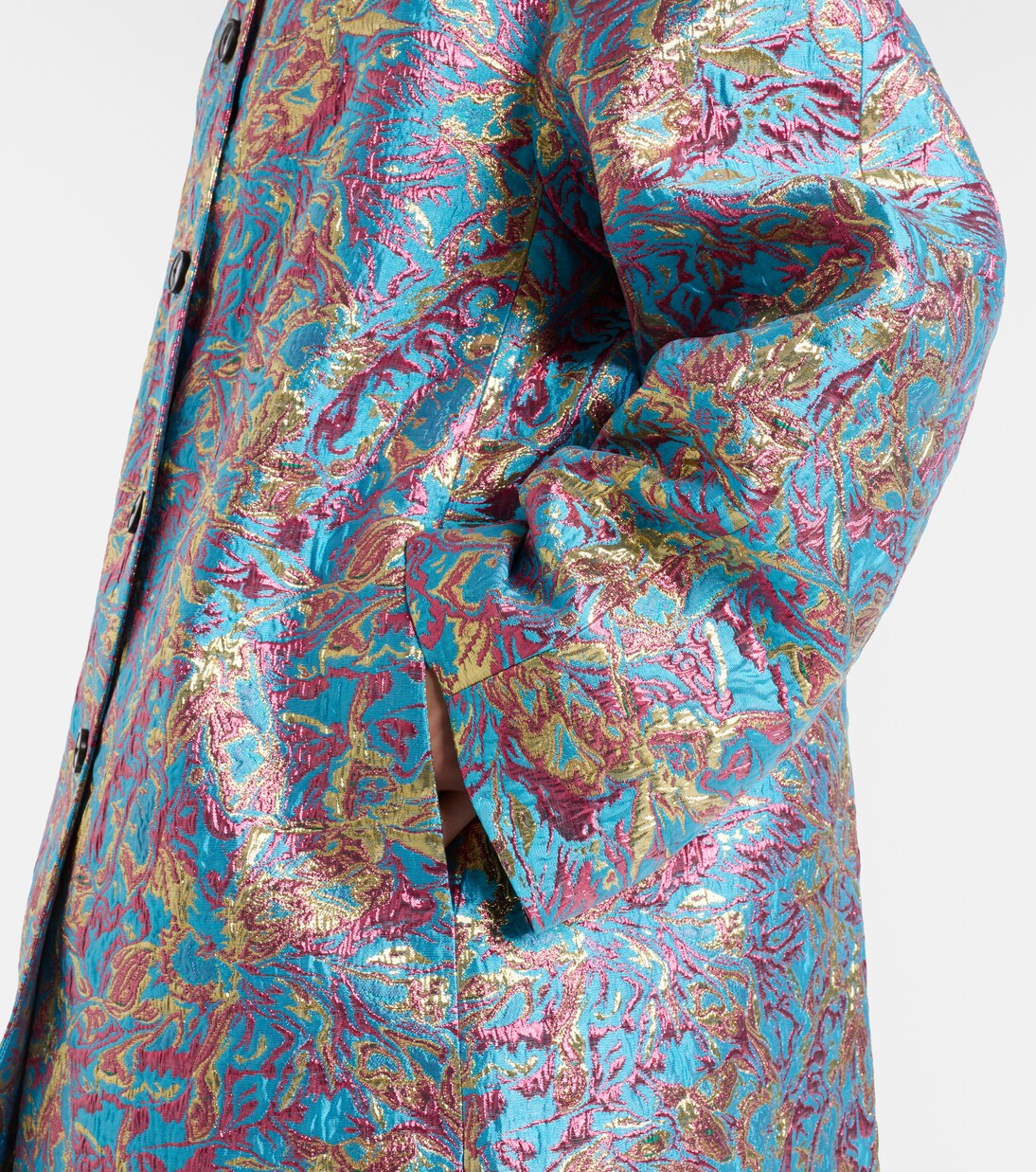Brocade coat | Dries Van Noten