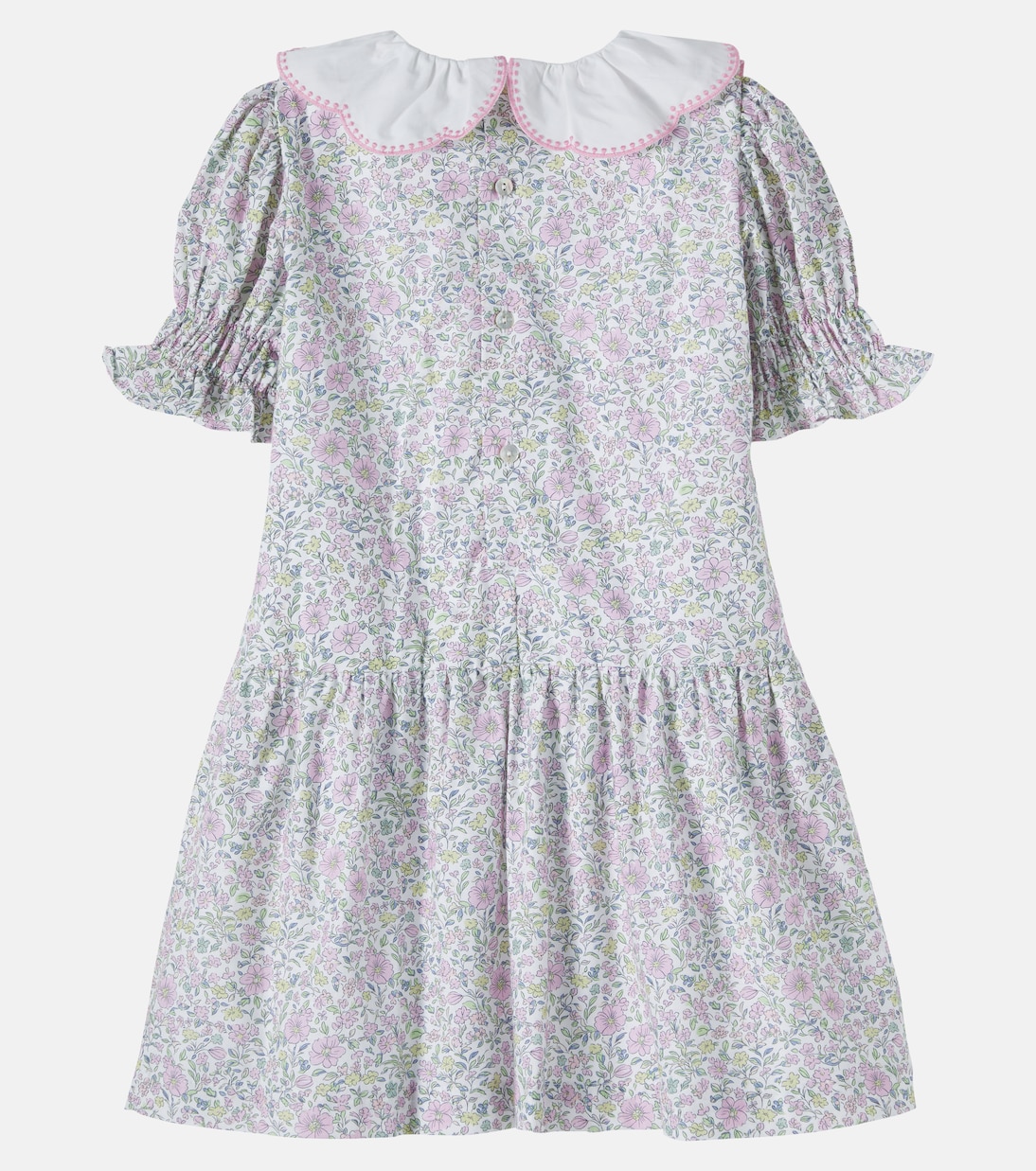 x Nicky Hilton – Abito Iris in cotone con stampa | La Coqueta