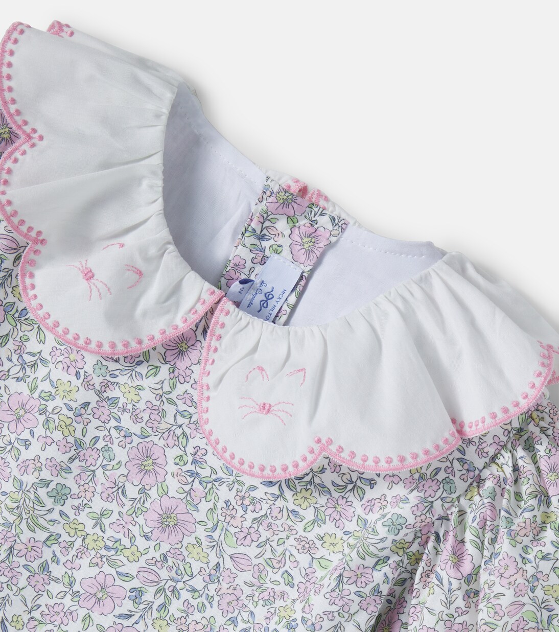 x Nicky Hilton – Abito Iris in cotone con stampa | La Coqueta