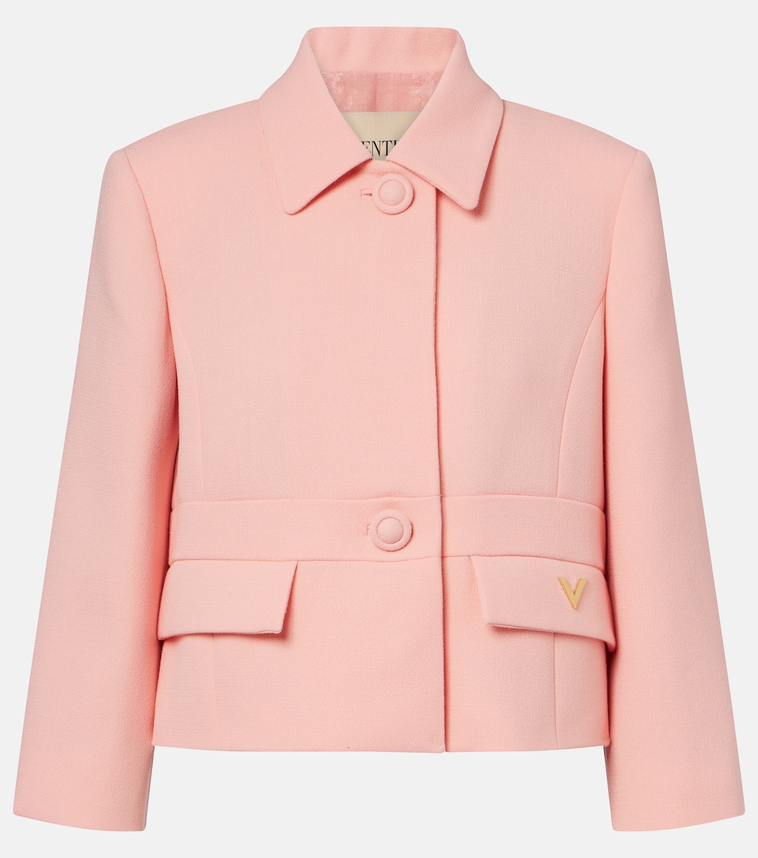 VGold virgin wool jacket | Valentino