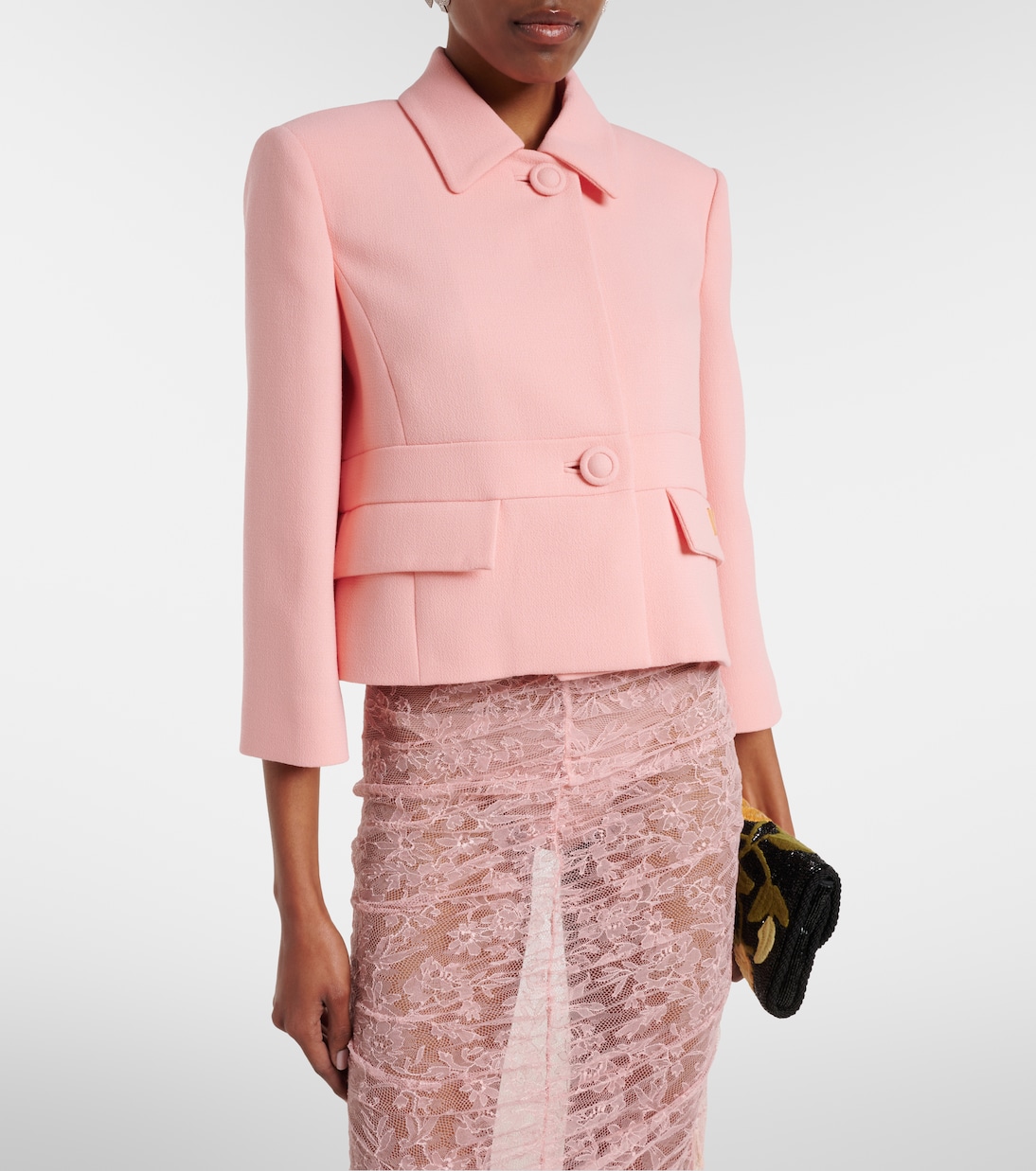 VGold virgin wool jacket | Valentino