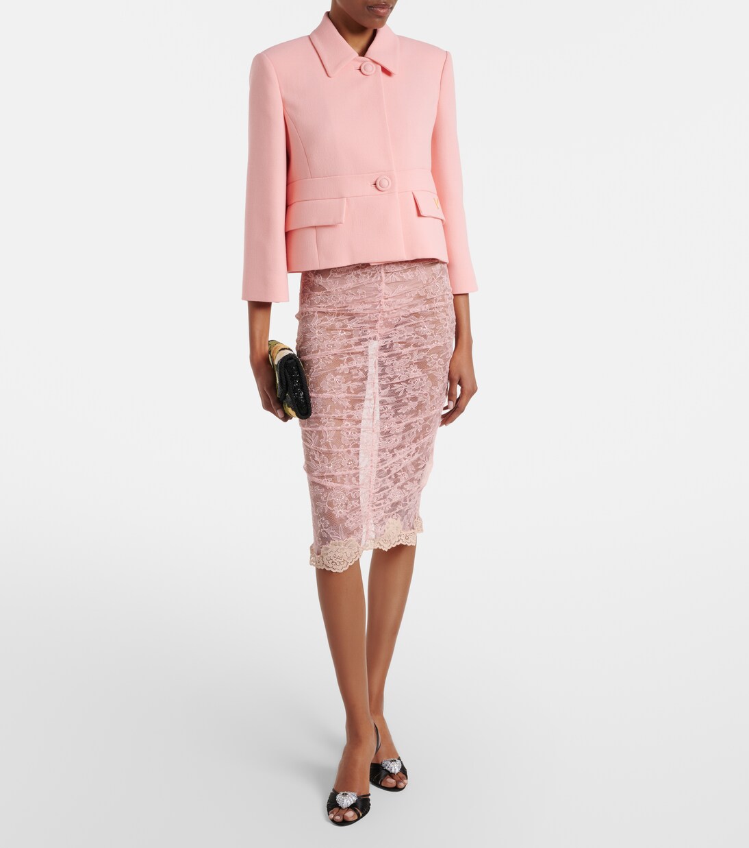 VGold virgin wool jacket | Valentino