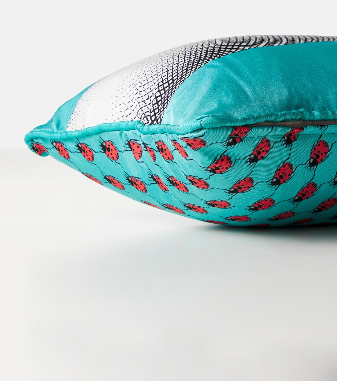 Mano printed silk and cotton-blend cushion | Fornasetti