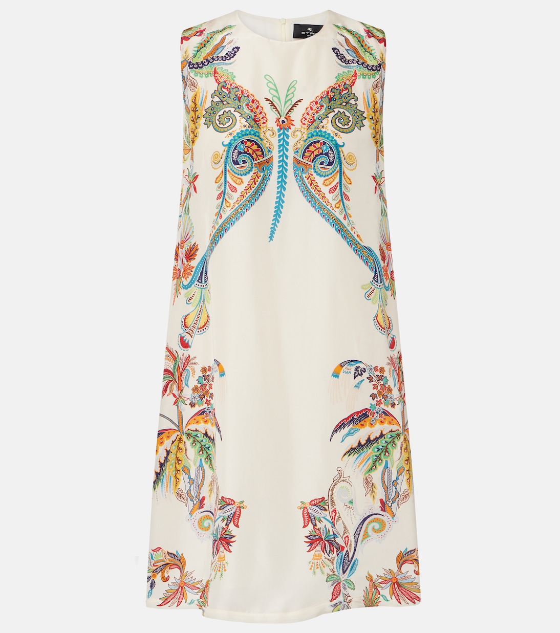 Vestido corto de seda estampado | Etro