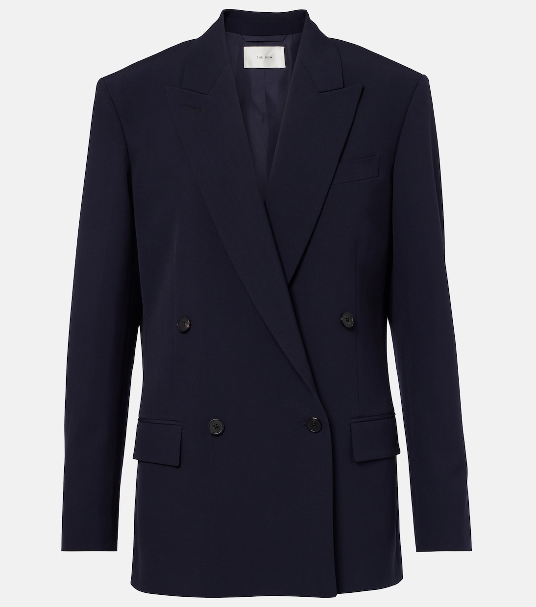 Paden double-breasted virgin wool blazer  | The Row