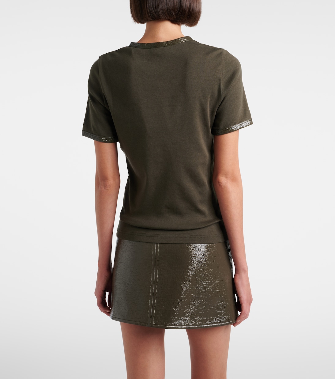 T-Shirt aus einem Baumwollgemisch | Courrèges