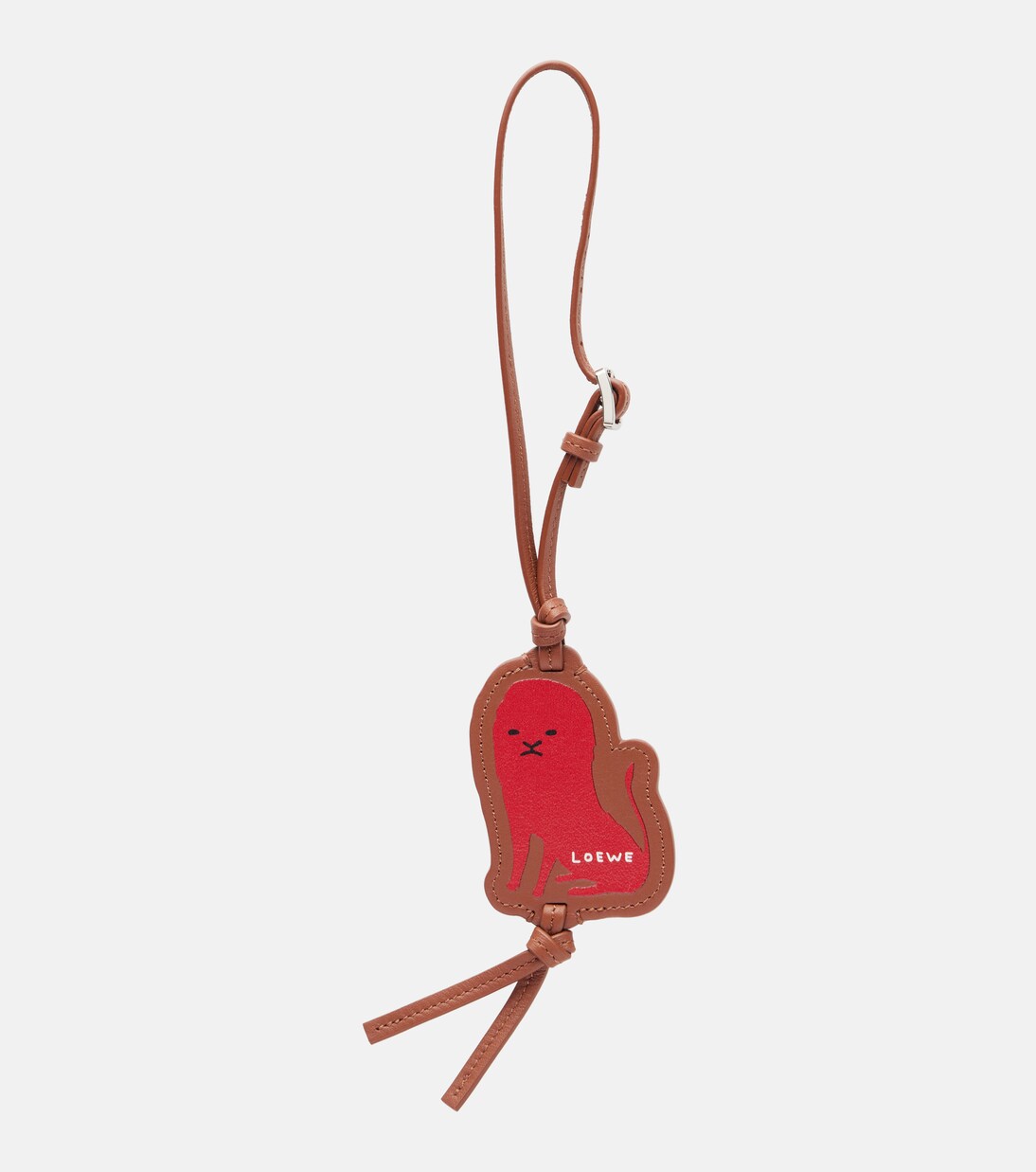 狮形皮革包袋吊饰 | Loewe