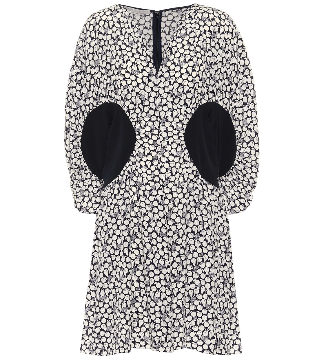 Robe Reina imprimée en soie | Stella McCartney